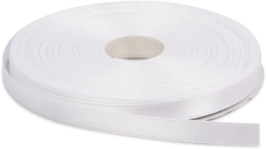 Topenca Supplies 3/8 Inches x 50 Yards Double Face Solid Satin Ribbon –  topencaus