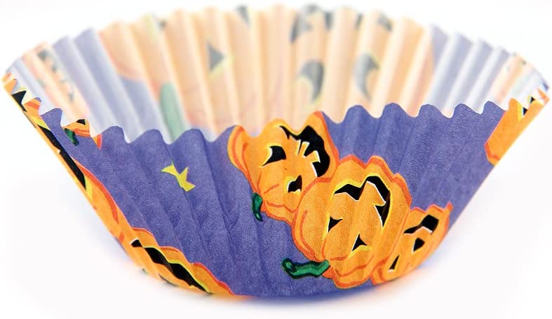 Mini Cupcake Liners. Colorful Paper, Ideal for Holidays and Parties, 100 Pack.