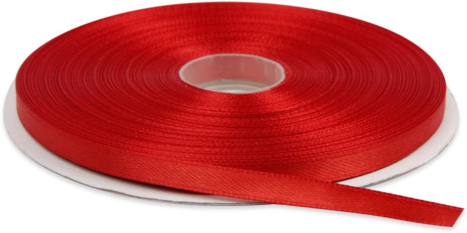 Topenca Supplies 1/4 Inches x 50 Yards Double Face Solid Satin Ribbon –  topencaus
