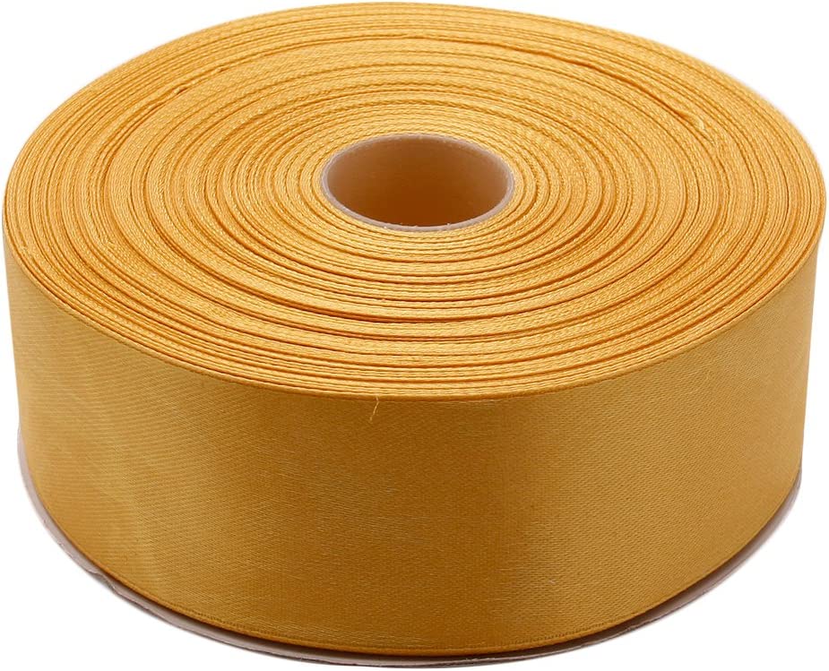 Topenca Supplies 1/2 Inches x 50 Yards Double Face Solid Satin Ribbon –  topencaus